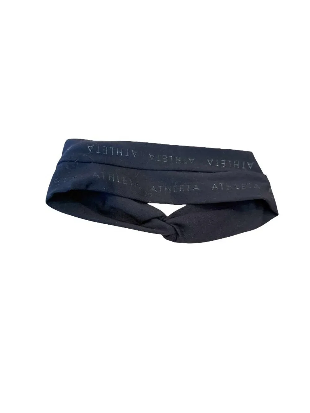 Athleta Black Front Twist Grip Headband – NWOT